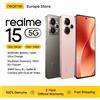 realme 15 5G Smartphone 6500mAh 45W Processore Display AMOLED da 6,77" 144Hz NFC Dimensity 7300+