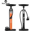 WEST BIKING 160PSI Pompa di Aria per Bicicletta con Manometro Schrader Presta MTB Bici da Strada Palla Gonfiatore per Pneumatici ad Alta Pressione Pompa da Ciclismo in Acciaio