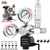 ZRDR fai da te acquario regolatore di CO2 Kit solenoide magnetico valvola di ritegno accessori per acquario sistema di controllo CO2 reattore gruppo elettrogeno