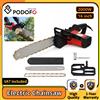 NONE Podofo Motosega Elettrica con Cavo da 16 Pollici 2000W con Motore a Spazzole, Potente Sega a Catena Elettrica per Taglio Legna, Potatura Alberi da Giardino, Strumento Portatile per Fai-da-te Domestico