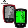 WEST BIKING Bike Computer Wireless cablato tachimetro contachilometri impermeabile LCD retroilluminazione ciclismo MTB bicicletta Computer cronometro