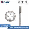 XCAN 2 pz M3 M6 M8 M10 M12 M14 M16 M18 M20 Mano Sinistra Macchina Rubinetto e Die Set Filettatura Metrica Rubinetto Trapano Macchina Spina Rubinetto Die