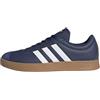 Adidas Uomo VL Court Base Shoes, Dark Blue/Ftwr White/Gum10, 36 2/3 EU