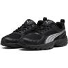 Puma Millennio Tech Lt Jr, Scarpe Nero Argento, 35 EU