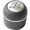 YUCHUJCGSS Copertura Pomello Cambio Per Alfa Per Romeo 159 Per Brera Per Spider Per Sportwagon 5/6 Leva Pomello Cambio Di Velocità Stick Pen Pallamano Car Styling Accessori Auto Pomello Cambio