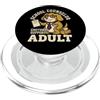 Sarcastic Counselor Teacher Classroom St Consulente scolastico Supporto emotivo Umorismo divertente per adulti PopSockets PopGrip per MagSafe