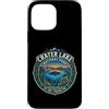Crater Lake National Park Oregon Souveni Custodia per iPhone 13 Pro Max Spilla vintage dell'isola dei maghi del Parco Nazionale del Lago dei Crateri dell'Oregon