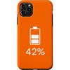 Energie Designs Custodia per iPhone 11 Pro Max Batteria 42% - Design batteria