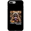 Raccoon Lunch Lady Club Custodia per iPhone 7 Plus/8 Plus I Live Here Now Taro Milk Tea Pranzo Lady Raccoon Meme