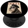 Schnauzer Lovers Dogue - Schnauzer Mom Schnauzer Amante Cane Papà PopSockets PopGrip Adesivo