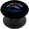 RMS Titanic Cruise Ship History Ship Gra Titanic Expert RMS Titanic Boat Nave da crociera oceanica Icebearg PopSockets PopGrip Adesivo