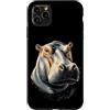 Ippopotami divertenti per gli amanti deg Custodia per iPhone 11 Pro Max Ippopotamo Hippo Hippopotamus Ippopotamo Cute Hippos