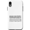 why not? magliette semiserie Custodia per iPhone XR Orgogliosamente sbattezzato, Sbattezzo Ateismo Anticlericale