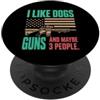 Guns Dogs Outdoor Life Guns Dogs Lover Caccia Tiro Design PopSockets PopGrip Adesivo