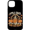 Apple Picking Season Fall Harvest Autumn Custodia per iPhone 15 Plus Sidro di mele Zucca Hayrides Stagione di raccolta delle mele Autunno
