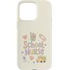 School Nurse Care Custodia per iPhone 15 Pro Max Carino Scuola Infermiera Torna a Scuola U