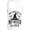 Funny Halloween Costume Men Women Kids B Custodia per iPhone 16 Pro Witch Switch Halloween Costume Zucca Scheletro Fantasma Horror