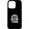 Dachshund Dragon Design Custodia per iPhone 15 Pro Max Drago Bassotto