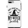 Funny Halloween Costume Men Women Kids B Custodia per iPhone 7 Plus/8 Plus Witch Switch Halloween Costume Zucca Scheletro Fantasma Horror