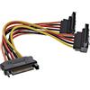 InLine 13044 Cavo SATA, Nero