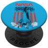 NASA, razzo, con, bandiera, fondo PopSockets PopGrip Adesivo