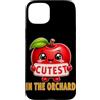 Apple Picking Season Fall Harvest Autumn Custodia per iPhone 15 Plus Il più carino nel frutteto ama la raccolta di mele per bambini