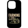Funny Farmer Life Gifts Custodia per iPhone 14 Pro Funny Farmer 20% Agricoltura 80% Riparazione Design