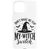 Funny Halloween Costume Men Women Kids B Custodia per iPhone 15 Witch Switch Halloween Costume Zucca Scheletro Fantasma Horror