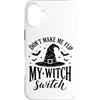 Funny Halloween Costume Men Women Kids B Custodia per iPhone 16 Plus Witch Switch Halloween Costume Zucca Scheletro Fantasma Horror