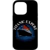 RMS Titanic Cruise Ship History Ship Gra Custodia per iPhone 14 Pro Max Titanic Expert RMS Titanic Boat Nave da crociera oceanica Icebearg