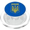 UKRAINE STRONG AND FREE UKRAYINA BRACCIALE DELLA BANDIERA UCRAINA STAND CON SUPPORTO UCRAINA UKR PopSockets PopGrip per MagSafe