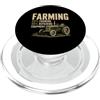 Funny Farmer Life Gifts Funny Farmer 20% Agricoltura 80% Riparazione Design PopSockets PopGrip per MagSafe