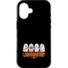 Funny Halloween Nurse Apparel & Gifts Custodia per iPhone 16 Laboratorio Fantasma Halloween Laboratorio Tech Scientist Halloween