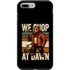 Lumberjack Bear Axe Chopping Custodia per iPhone 7 Plus/8 Plus Tagliamo all'alba Lumberjack Bear