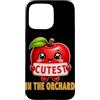 Apple Picking Season Fall Harvest Autumn Custodia per iPhone 15 Pro Max Il più carino nel frutteto ama la raccolta di mele per bambini