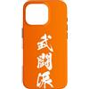 Collezione di kanji giapponesi tripli Custodia per iPhone 16 Pro Grafica Giapponese con Kanji '武闘派' (scuola di arti marziali)