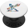 Baseball Drip for Boys Kids Ice Cream Dr Baseball Drip Ice Cream Abbigliamento Gioventù Drip Baseball Ragazzi Bambino PopSockets PopGrip Adesivo