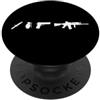 Guns Lover Firearm Gifts Design per appassionati di tiro con armi da fuoco per amanti delle armi PopSockets PopGrip Adesivo