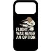 Flight Was Never An Option - Kiwi Meme Custodia per iPhone 17 Pro Max Il volo non è mai stato un'opzione divertente Kiwi Bird Karate