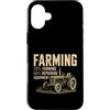 Funny Farmer Life Gifts Custodia per iPhone 16 Plus Funny Farmer 20% Agricoltura 80% Riparazione Design