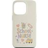 School Nurse Care Custodia per iPhone 13 Pro Carino Scuola Infermiera Torna a Scuola U
