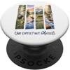 Moose Coffee Forest Lake Wildlife No Coffee Not Amoosed Alci Montagna Natura PopSockets PopGrip Adesivo