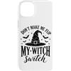 Funny Halloween Costume Men Women Kids B Custodia per iPhone 14 Plus Witch Switch Halloween Costume Zucca Scheletro Fantasma Horror