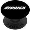 Watch TV Movies & Books on Radio Compute Riddick | Pitch Movie Carattere Spazio Nero PopSockets PopGrip Adesivo