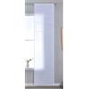 Astek Tenda a pannello semitrasparente con binario di pannello, altezza x larghezza 245 x 60 cm, bianco, motivo a catena, traslucido, struttura elegante 202450P