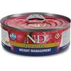 N&D Quinoa Weight Management wet food 80 gr