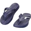 CLEIKS Ciabatte Uomo Estive Infradito Uomo con Suola Antiscivolo Stampa Brandizzata per Casa Relax Mare (Blu Scuro 43 EU MEI260397-0)