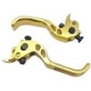 KUAWDON Maniglia della Leva del Freno Adatta per Shimano SLX M6100 XT M8100 Accessorio di Riparazione per la Sostituzione del Freno Idraulico(A Pair of Golden Bra)