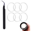 Gosknor 6 Pezzi di O-Ring in Silicone per Borraccia, Guarnizione di Ricambio a Bocca Larga con Pinzette Guarnizioni di Ricambio per Borraccia per Bottiglie HydroFlask da 12/16/24/32/40 oz