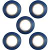 ZEPFJHE 5 rotoli di nastro sigillante per racchetta da tennis, zucca da tennis, accessori per racchette